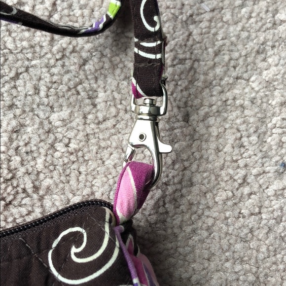 Vera Bradley Amy Purse - Purple Punch - Picture 5 of 6